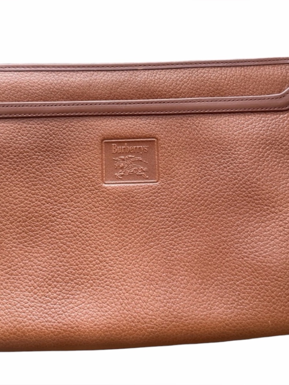 Burberry Leather Clutch Bag